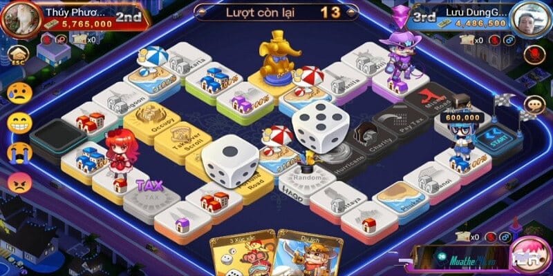 Cờ tỷ phú online là game thách thức trí tuệ của người chơi
