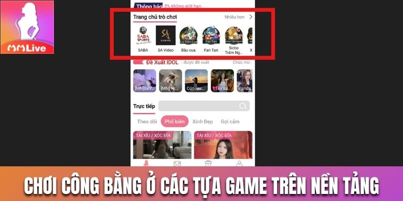Chơi công bằng ở các tựa game trên nền tảng