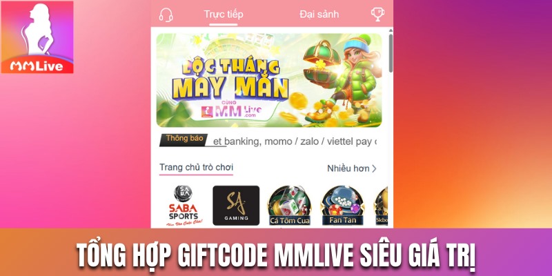 giftcode MMlive