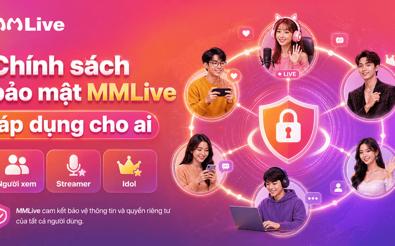 Chính sách bảo mật MMLive áp dụng cho ai?