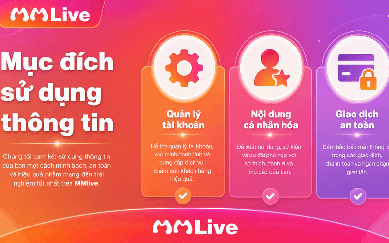 Mục đích sử dụng thông tin