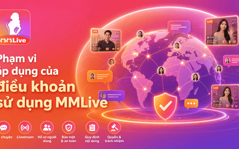 Phạm vi áp dụng của điều khoản sử dụng MMLive